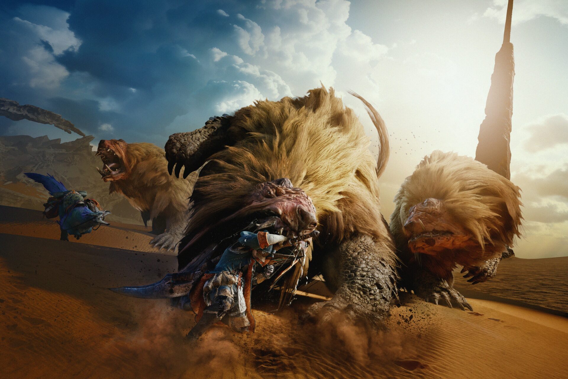 Capcom lança novo trailer e revela monstro Leviathan em Monster Hunter ...