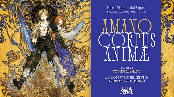 Yoshitaka Amano - Exposição na Lucca Comics and Games 2024